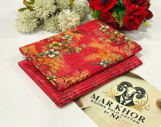 Digital Printed Summer Cotton 2pc